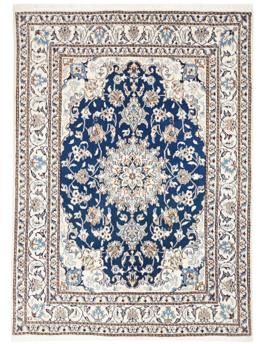 Nain Kashmar Persia grigio ardesia scuro e grigio ardesia scuro 142x200