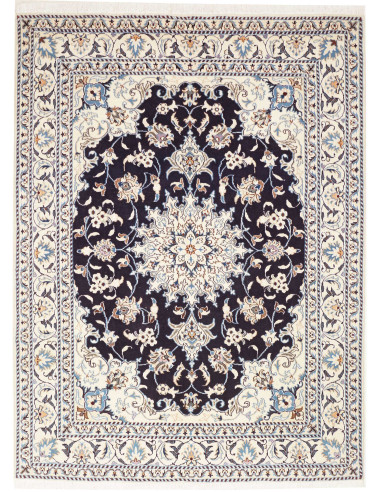 Nain Kashmar Persia grigio ardesia scuro e grigio ardesia scuro 150x205