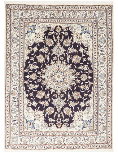Nain Kashmar Persia grigio ardesia scuro e grigio ardesia scuro 150x200