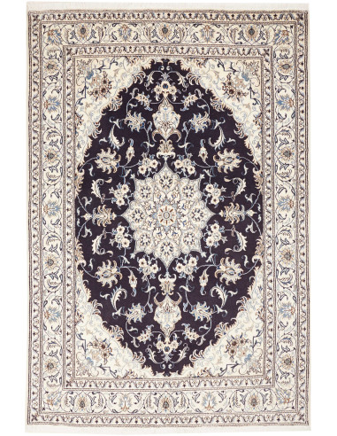 Nain Kashmar Persia grigio ardesia scuro e grigio ardesia scuro 168x252