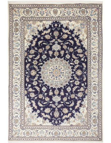 Nain Kashmar Persia grigio ardesia scuro e grigio ardesia scuro 198x292