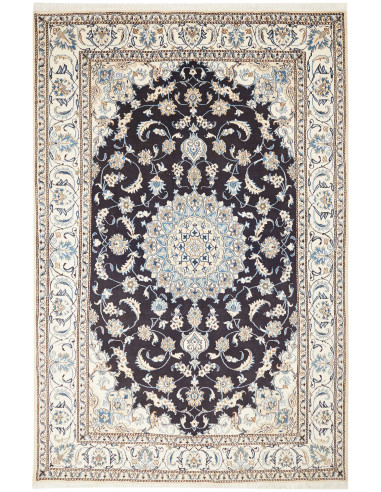 Nain Kashmar Persia grigio ardesia scuro e grigio ardesia scuro 190x295