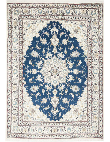 Nain Kashmar Persia grigio ardesia scuro e grigio ardesia scuro 165x234