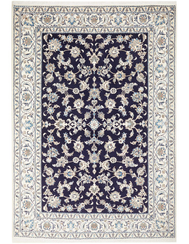 Nain Kashmar Persia grigio ardesia scuro e grigio ardesia scuro 188x282