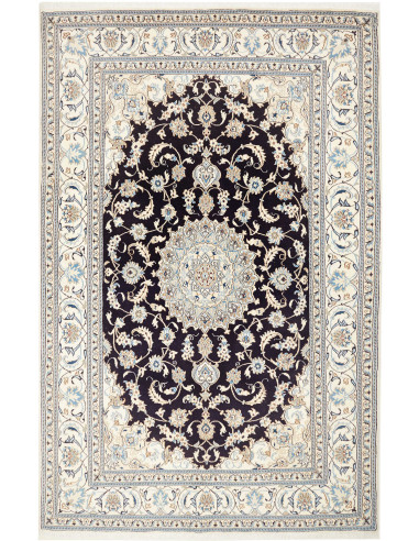 Nain Kashmar Persia grigio chiaro e grigio ardesia scuro 183x305