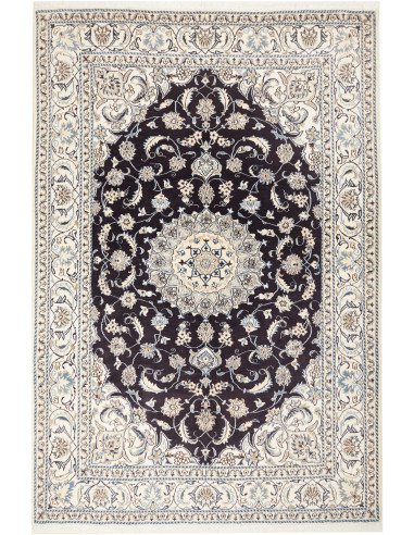 Nain Kashmar Persia grigio ardesia scuro e grigio ardesia scuro 203x288
