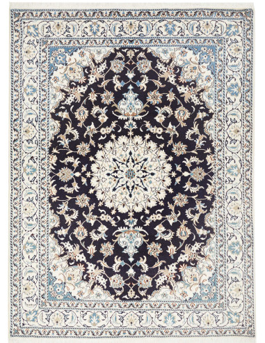 Nain Kashmar Persia grigio ardesia scuro e grigio ardesia scuro 172x234