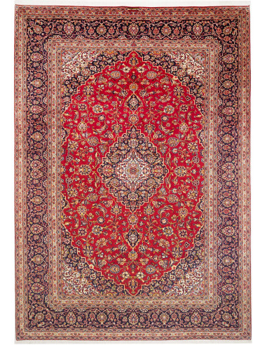Ardakan Persia marrone e marrone rosato 250x355