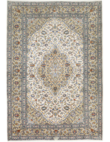 Kashan Persia argento e grigio 210x304