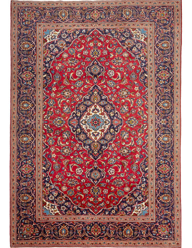 Ardakan Persia terra di siena e grigio ardesia scuro 242x353