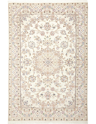Nain 9La Persia bianco antico e grigio tenue 132x203