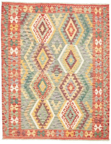 Kilim Pakistan abbronzatura e abbronzatura 158x198
