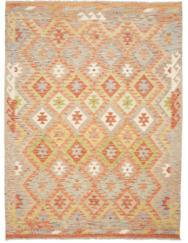 Kilim Pakistan abbronzatura e abbronzatura 155x205