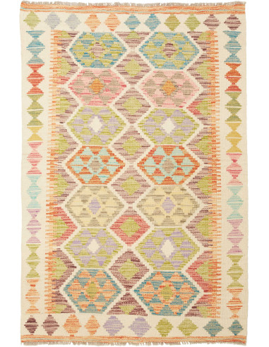 Kilim Pakistan abbronzatura e grano 99x145
