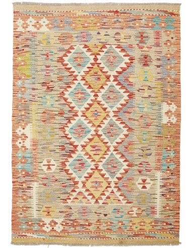 Kilim Pakistan abbronzatura e abbronzatura 98x137