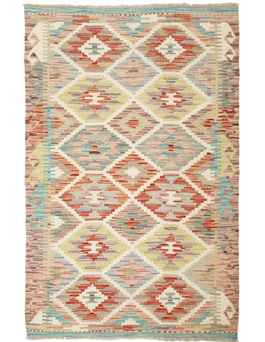 Kilim Pakistan abbronzatura e terra di siena 97x150