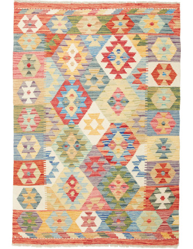Kilim Pakistan abbronzatura e grano 102x150