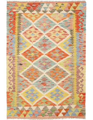 Kilim Pakistan abbronzatura e perù 101x151