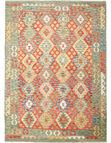 Kilim Pakistan abbronzatura e abbronzatura 179x251