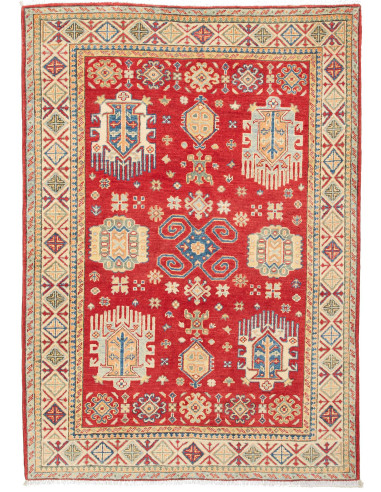 Kazak Pakistan abbronzatura e grigio tenue 121x170