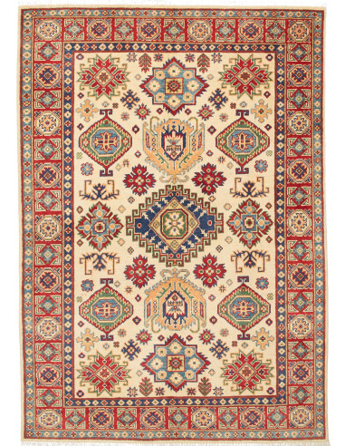 Kazak Pakistan abbronzatura e marrone 126x179