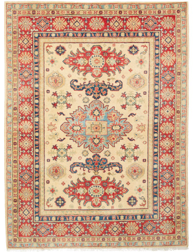 Kazak Pakistan abbronzatura e grigio ardesia scuro 150x205