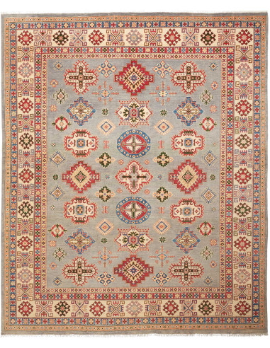 Kazak Pakistan abbronzatura e grigio ardesia scuro 245x296