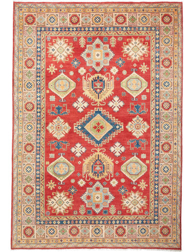 Kazak Pakistan abbronzatura e marrone 196x290