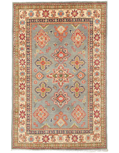 Kazak Pakistan marrone rosato e terra di siena 116x186