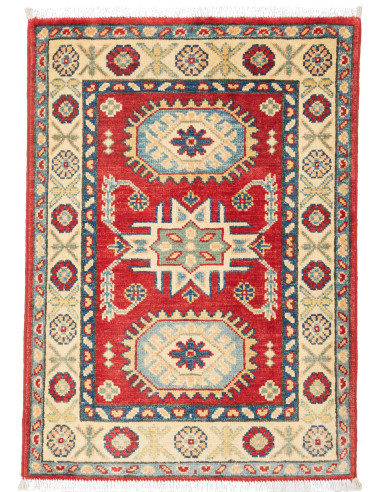 Kazak Pakistan abbronzatura e grigio ardesia scuro 63x91