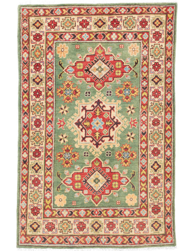 Kazak Pakistan abbronzatura e grigio 96x152