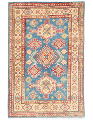 Kazak Pakistan abbronzatura e grigio ardesia 98x150