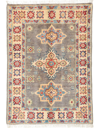 Kazak Pakistan abbronzatura e marrone rosato 63x89
