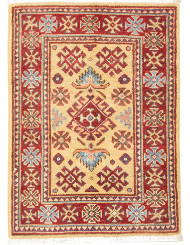 Kazak Pakistan legno robusto e marrone 66x89