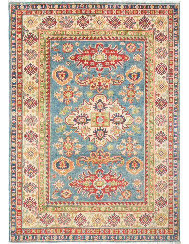 Kazak Pakistan abbronzatura e grano 151x213