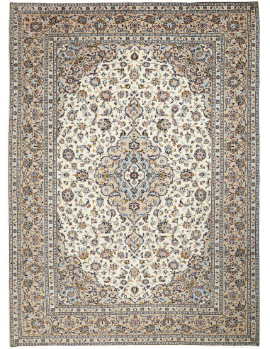 Kashan Persia argento e grigio ardesia scuro 247x340