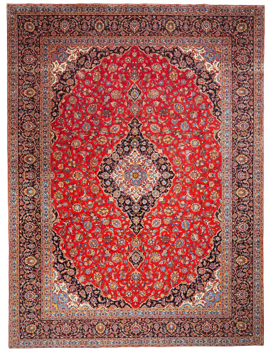 Ardakan Persia rosso indiano e nero 295x398