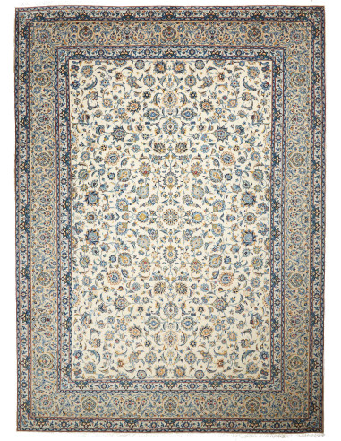 Kashan Persia argento e grigio ardesia scuro 303x415