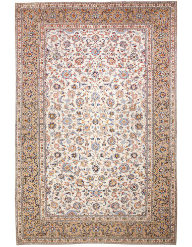 Kashan Persia argento e grigio ardesia scuro 244x370