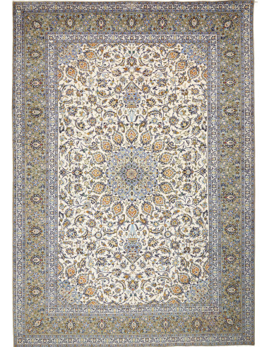 Kashan Persia argento e terra di siena 295x425