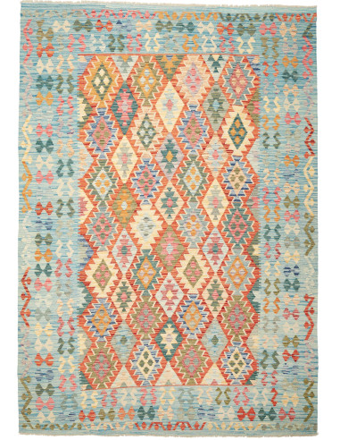 Kilim Pakistan argento e perù 209x299