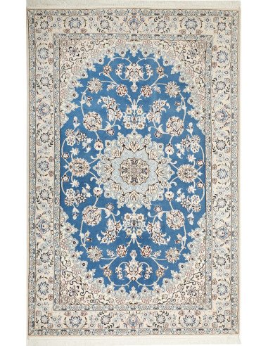 Nain 9La Persia grigio chiaro e blu acciaio 137x214