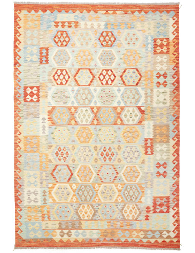 Kilim Pakistan grano e perù 206x300