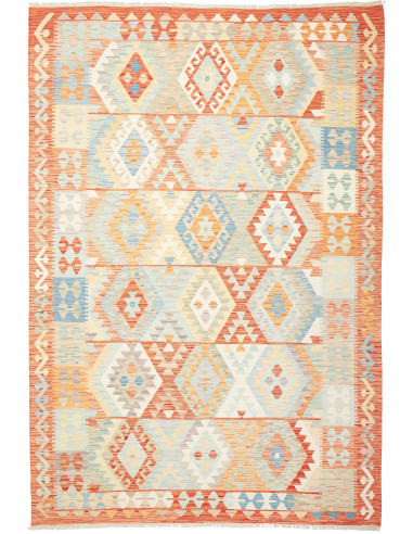Kilim Pakistan grano e grano 197x290