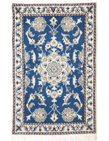 Nain Kashmar Persia grigio ardesia scuro e grigio tenue 60x90