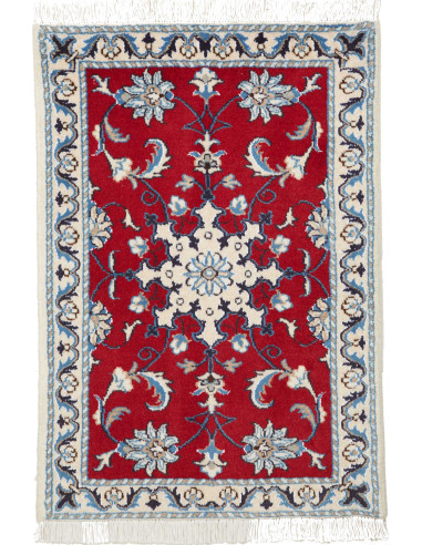 Nain Kashmar Persia argento e grigio ardesia scuro 60x90