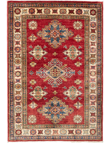 Kazak Fine Pakistan terra di siena e grano 98x143