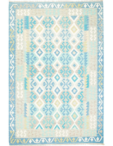 Kilim Pakistan gainsboro e beige 168x251