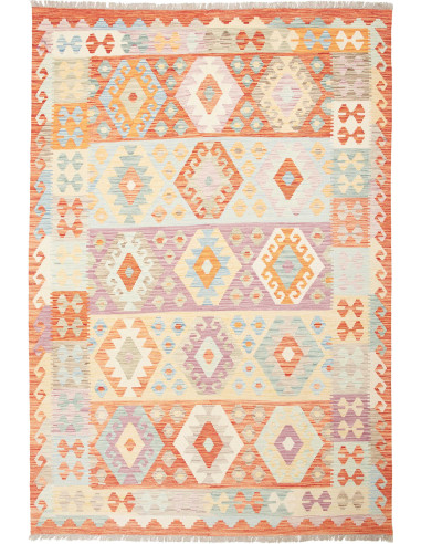 Kilim Pakistan grano e grano 170x246