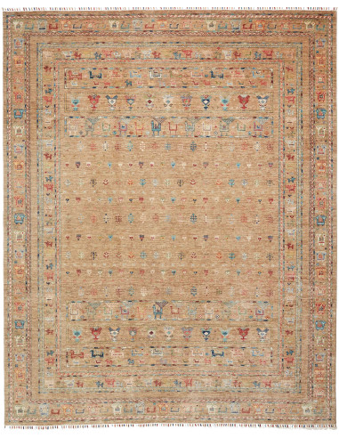 Rubin Pakistan marrone rosato e grigio ardesia scuro 249x305